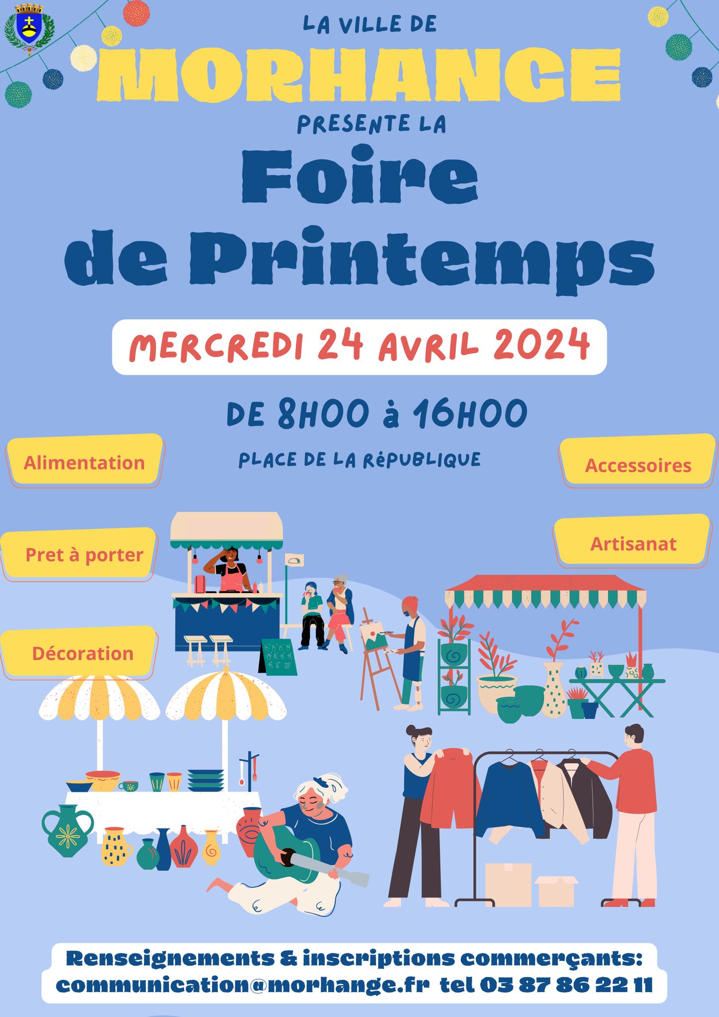 Foire de Printemps à Morhange - Mercredi 24 avril 2024